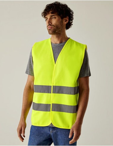 REG-TRS255-Essential Hi-Vis Easy Print Vest